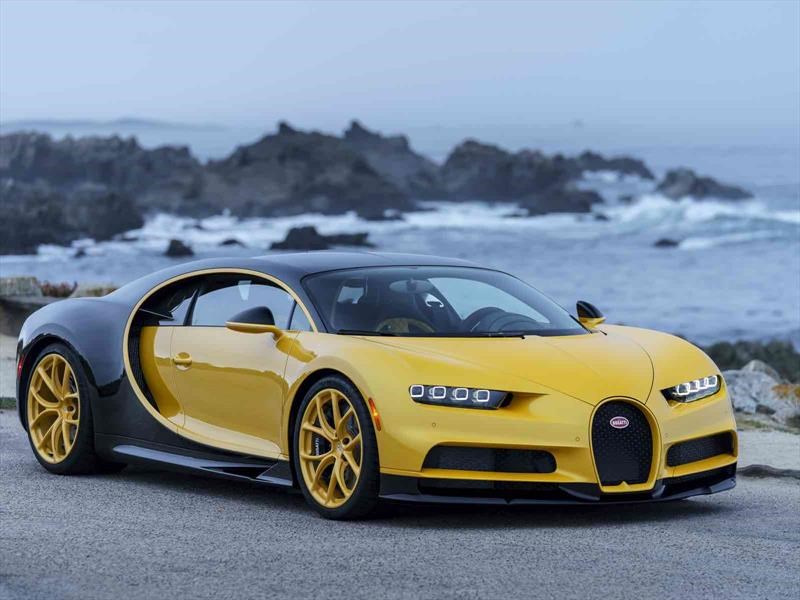 Este es el primer Bugatti Chiron que llega a Estados Unidos