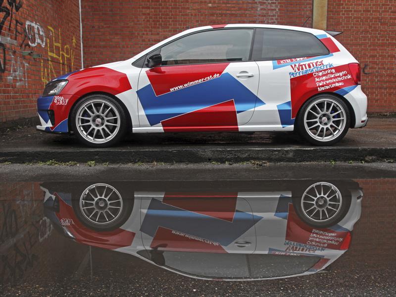 Un Volkswagen Polo con 414 CV