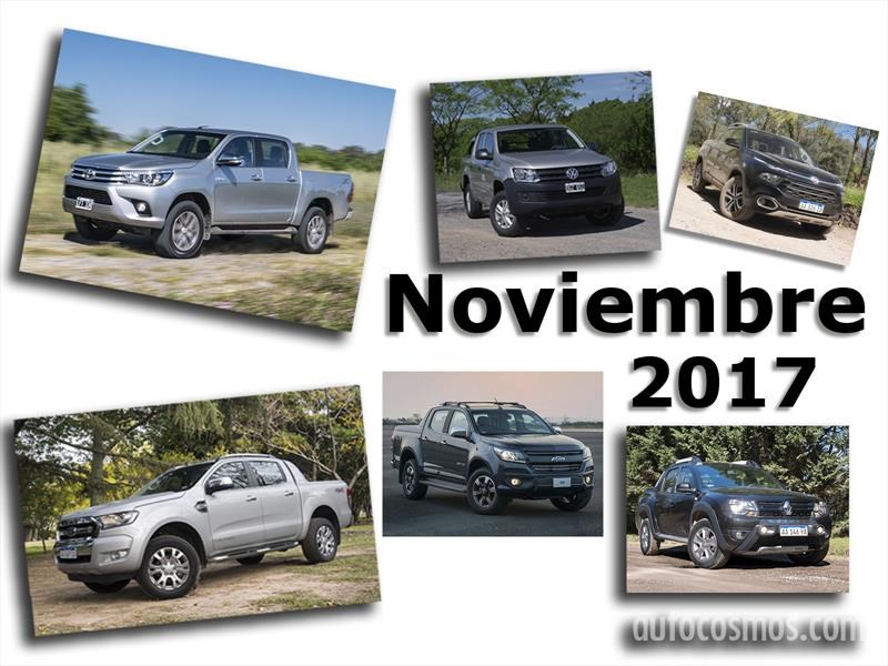 Top 9 las pick-ups más vendidas de Argentina en noviembre de 2017