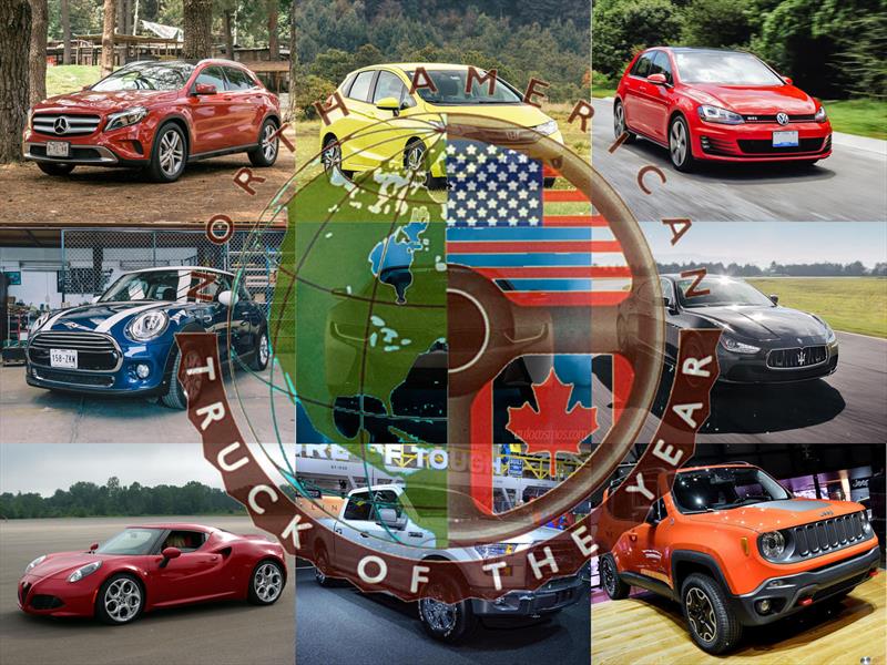 Esta es la lista para el Auto del Año 2015 de Norteamérica