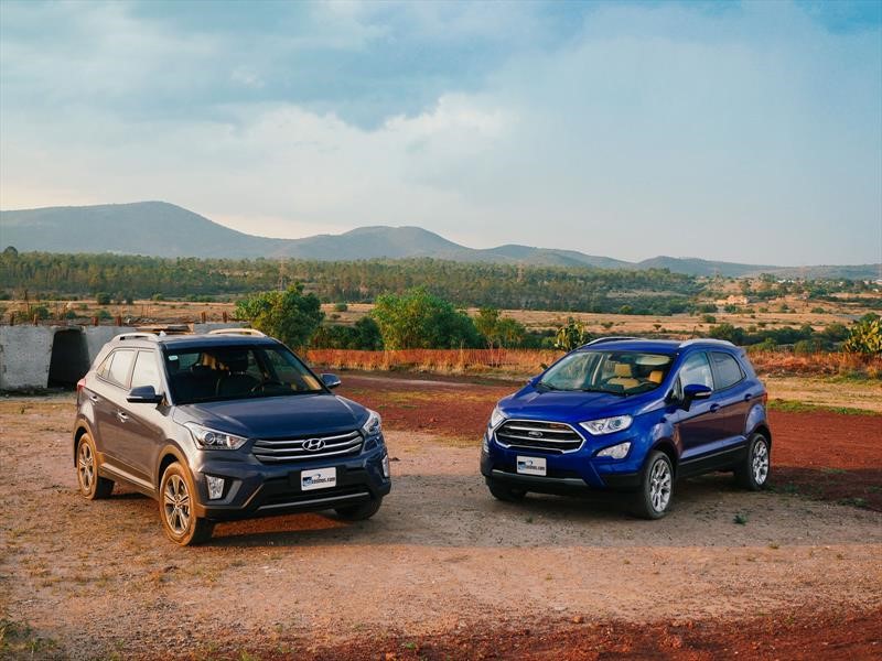 Frente a frente: Hyundai Creta 2018 vs Ford Ecosport 2018
