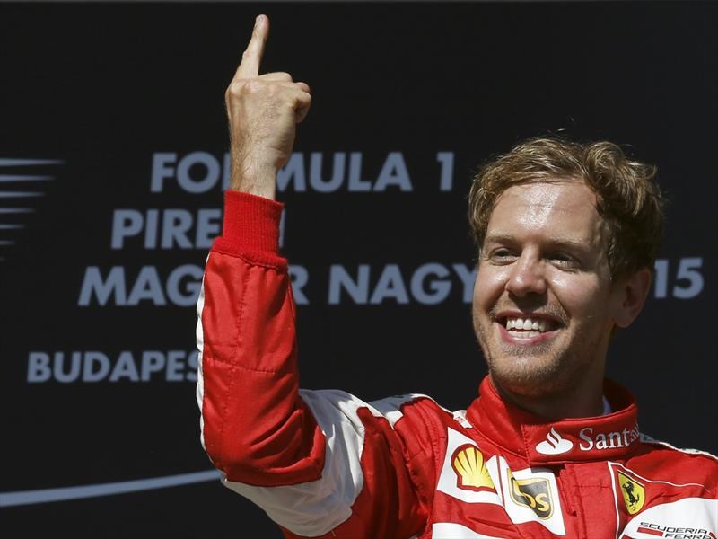 La historia detrás de la celebración de Sebastian Vettel