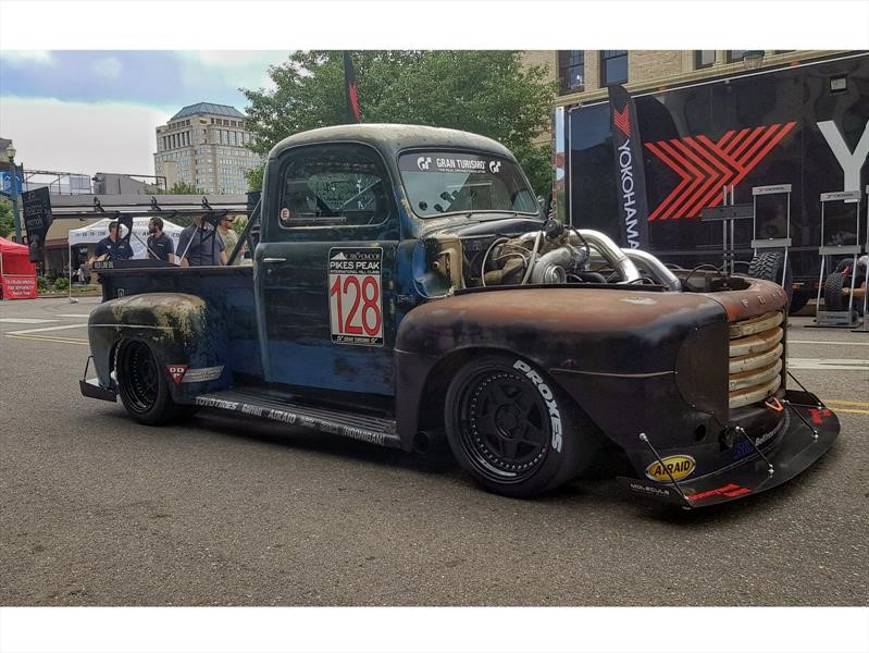 ¿Te gustan las chatas? Mirá esta Ford de 1949 con 1.200 CV
