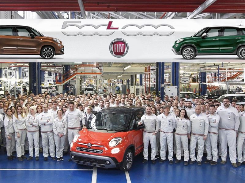 Fiat celebra medio millón de unidades del 500L