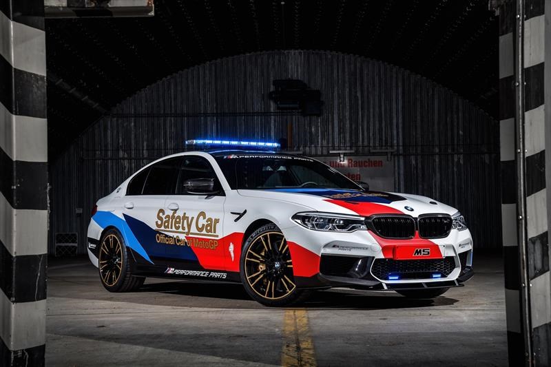 BMW M5 MotoGP Safety Car, el nuevo safety car del MotoGP