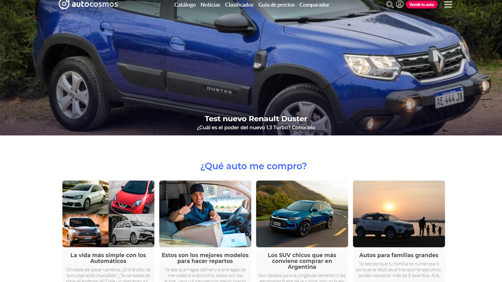 Los autos más buscados en Autocosmos en junio de 2021