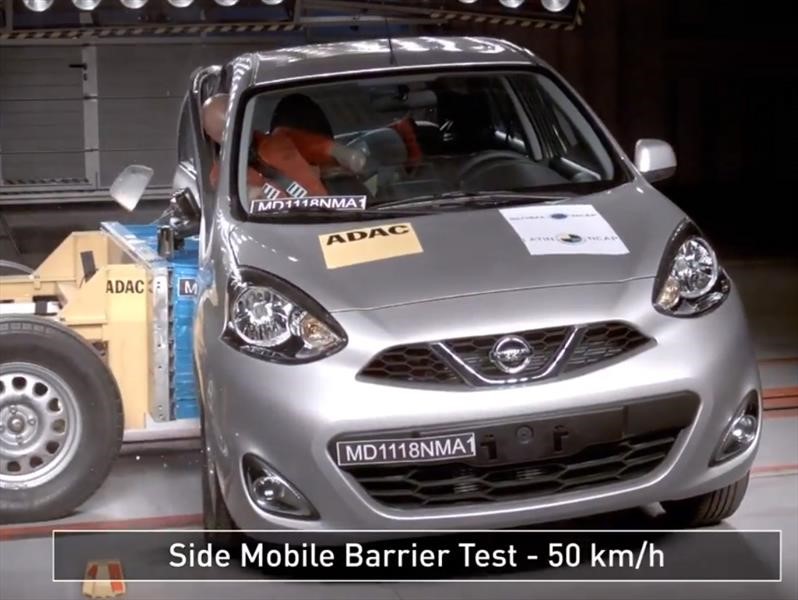 LatinNCAP probó al Nissan March