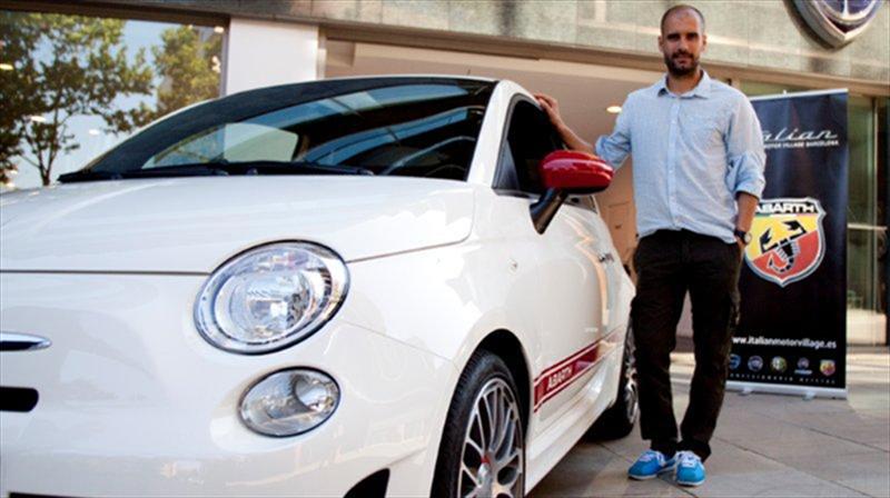 Abarth 500 y Pep Guardiola