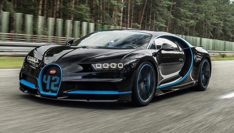 Cómo se filmó el video donde el Bugatti Chiron va a 400 km por hora