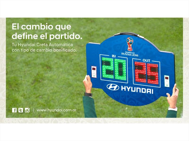 "El cambio que define el partido", la nueva propuesta de Hyundai