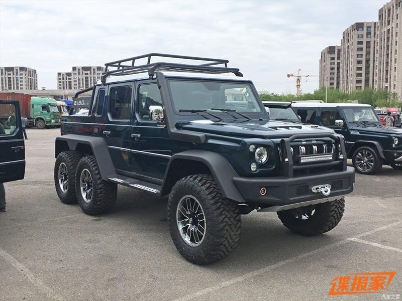 BAIC BJ80 6x6 es un G63 AMG 6x6 de bajo costo