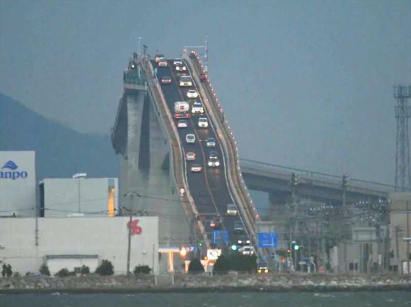 Este es el puente más inclinado del mundo