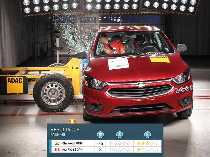 Latin NCAP probó al Chevrolet Onix