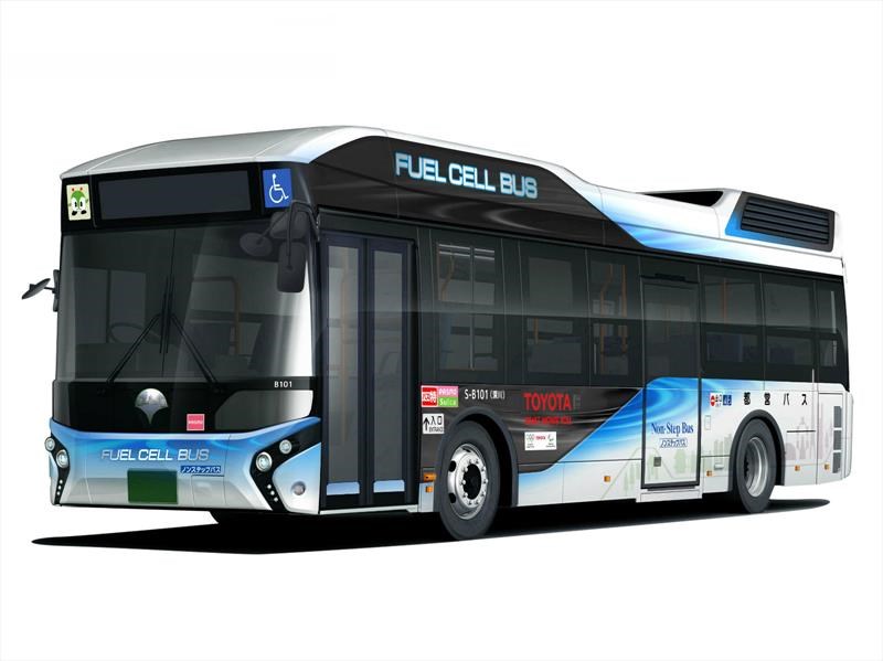 Autobús de pila de combustible de Toyota será usado por el gobierno de Tokio