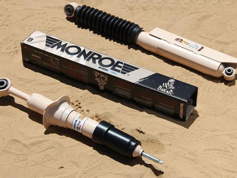 Monroe es el amortiguador oficial del Dakar 2018
