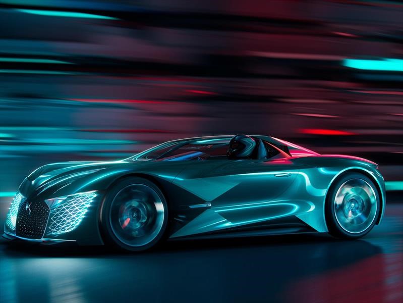 DS X e-Tense, un pantallazo del 2035