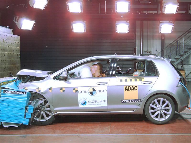 Volkswagen Golf recibe 5 estrellas en las pruebas de Latin NCAP