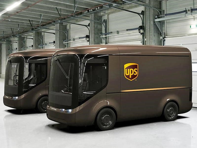 UPS estrena camiones de reparto eléctricos