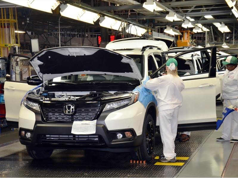 Honda Passport 2019 arranca producción