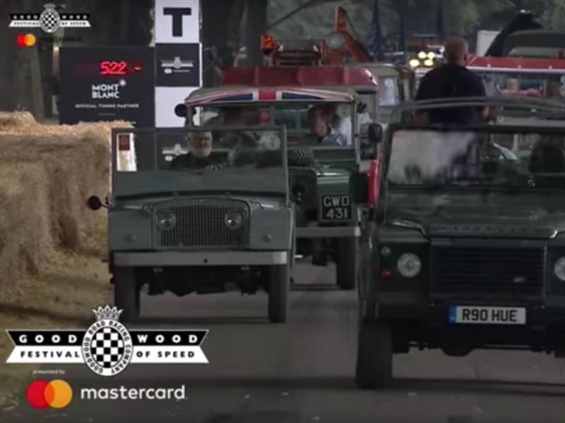 Goodwood 2018: así fue la caravana aniversario de Land Rover