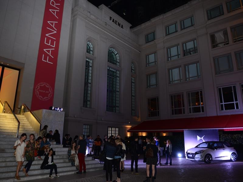 DS dijo presente en la exhibición "Cuerpo Lunfardo" junto al Faena Art