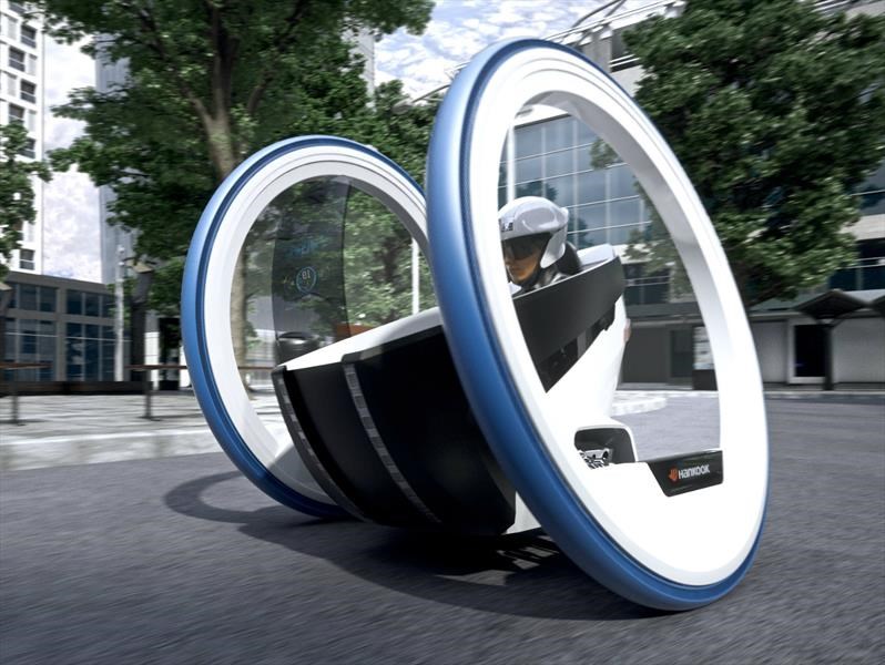 Así serán los neumáticos en el futuro según Hankook