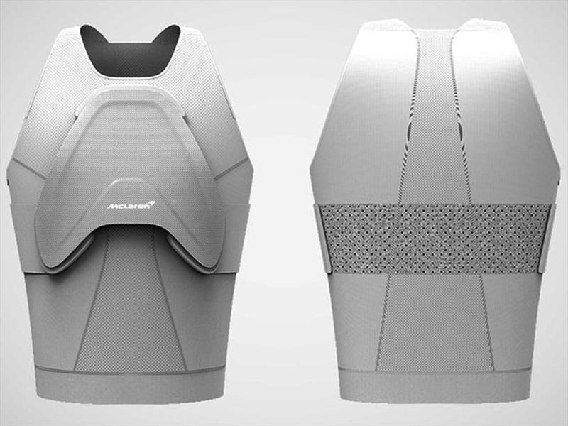 Invencible: McLaren fabricó un chaleco a prueba de todo
