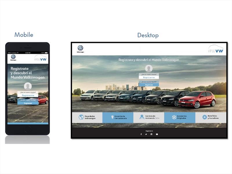 Volkswagen lanza Mi VW, su plataforma virtual