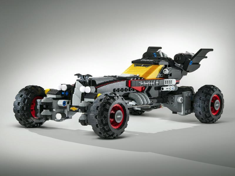 Alucinante Batimóvil al estilo LEGO