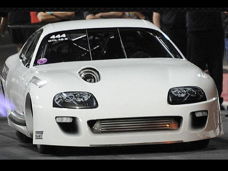 Este Toyota Supra hace el 1/4 de milla en 6 segundos  Autocosmos.com