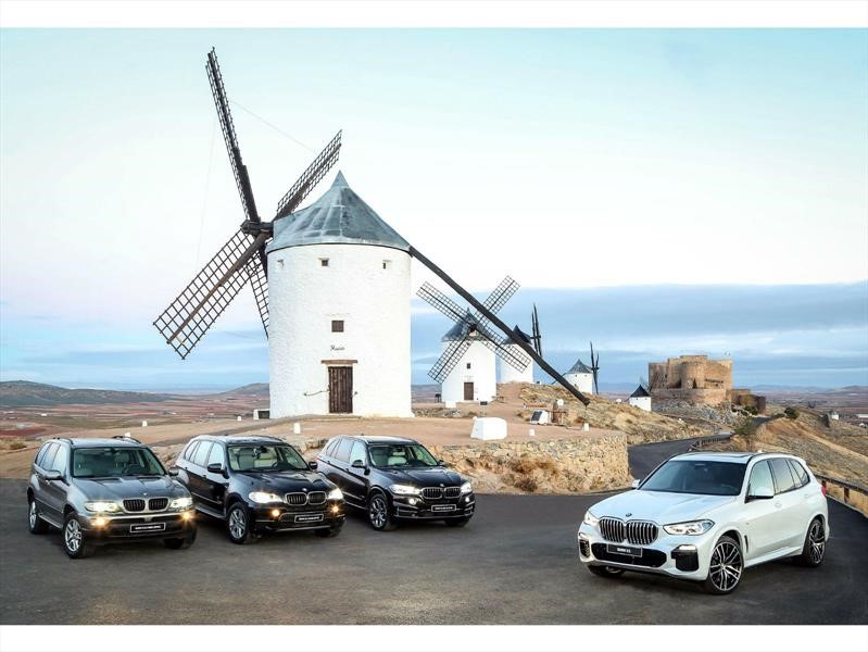 BMW X5 y sus cuatro generaciones