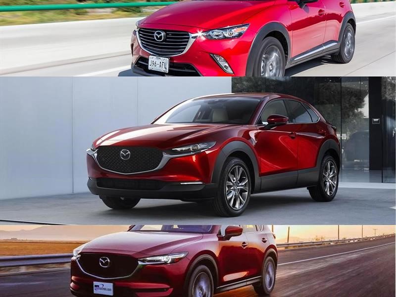 Cuáles son las diferencias del nuevo Mazda CX30 con el CX3 y CX5