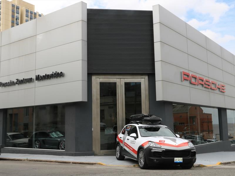 Expedición Cayenne, primeros pasos por Uruguay y Argentina